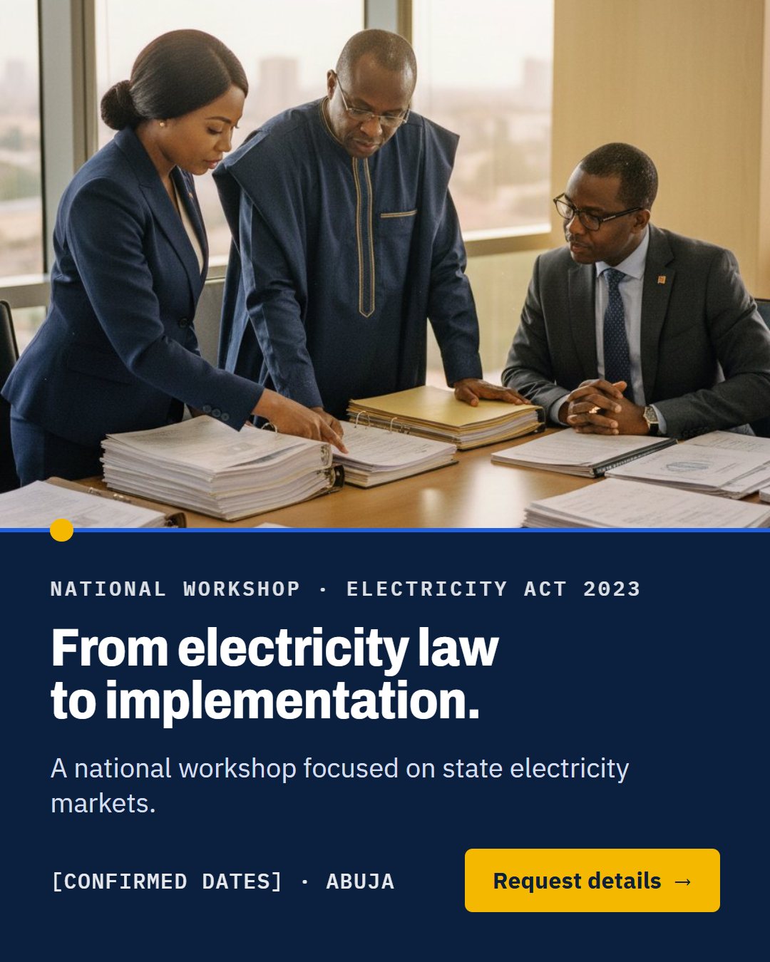 From electricity law to implementation